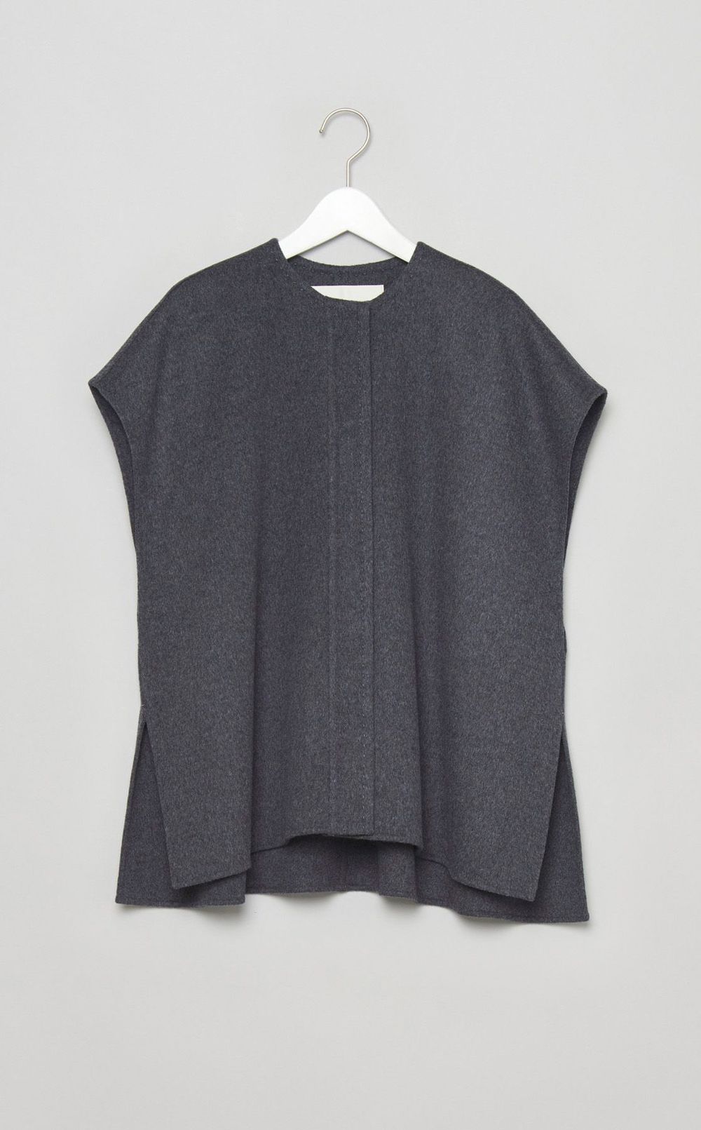 ウールダブルフェイスジレ