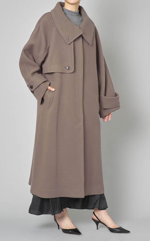 ウールリバーバルマカンコート