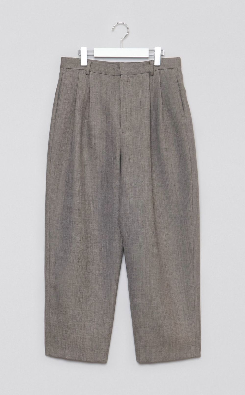 ウールリバー2タックパンツ