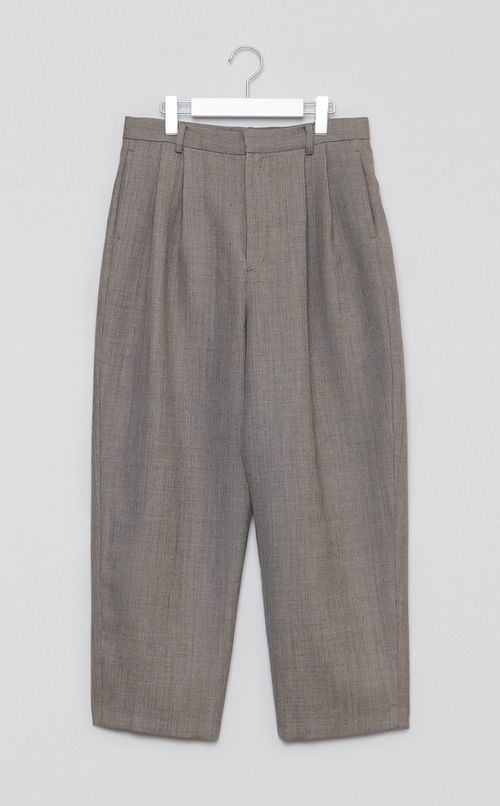 ウールリバー2タックパンツ