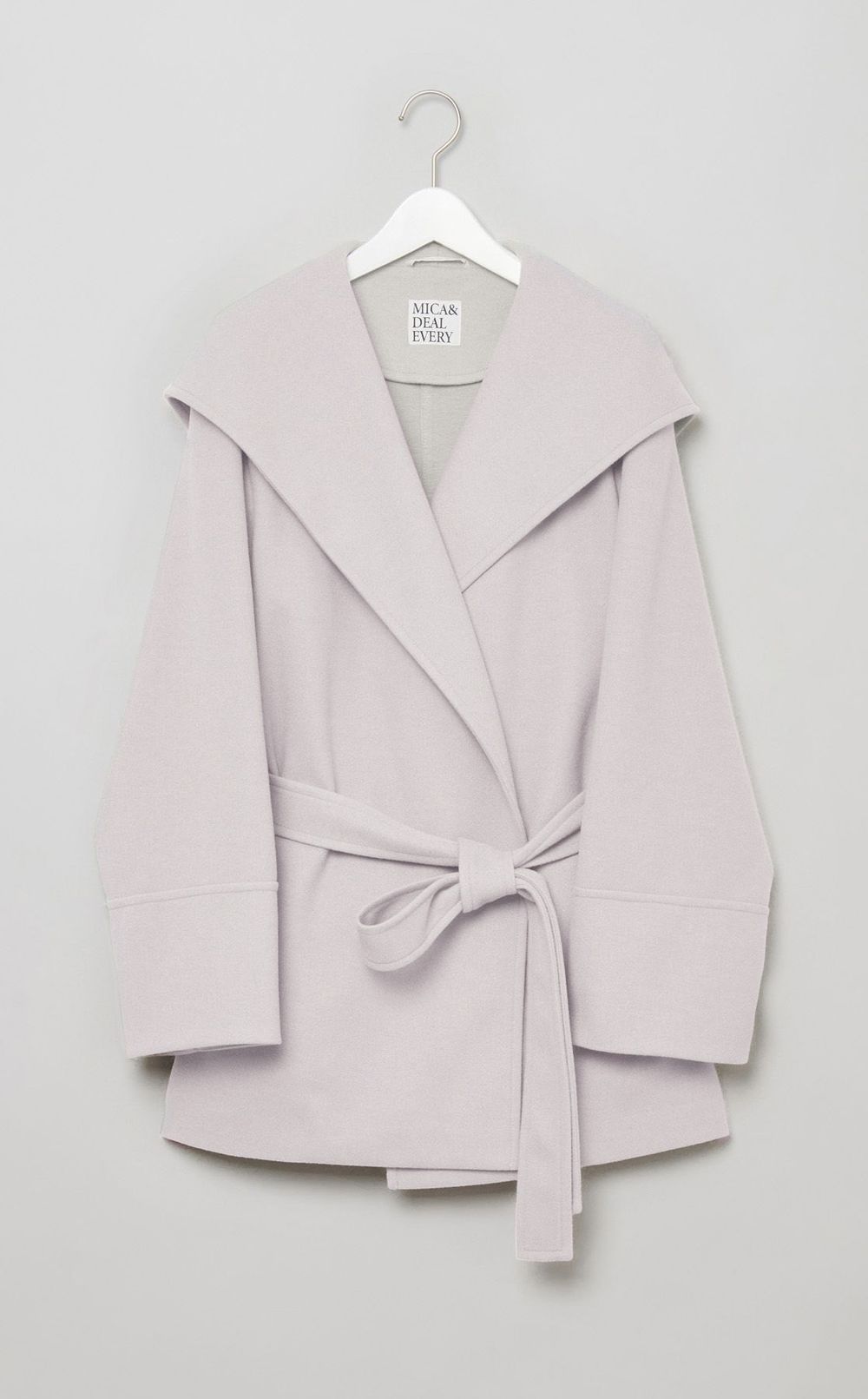 ショールカラーショートコート