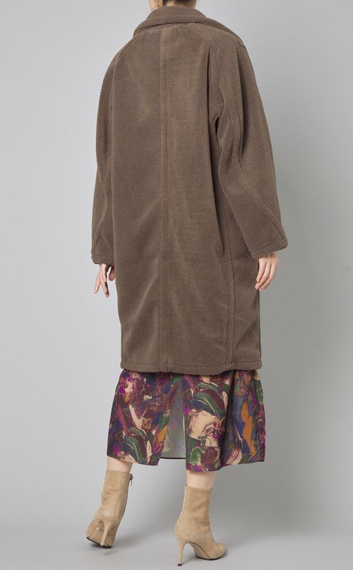 ボアコクーンコート