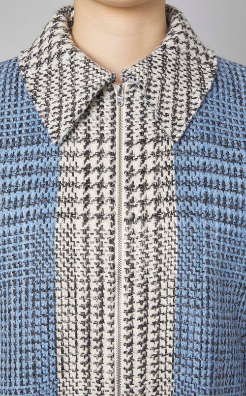 グレンチェックドリズラージャケット