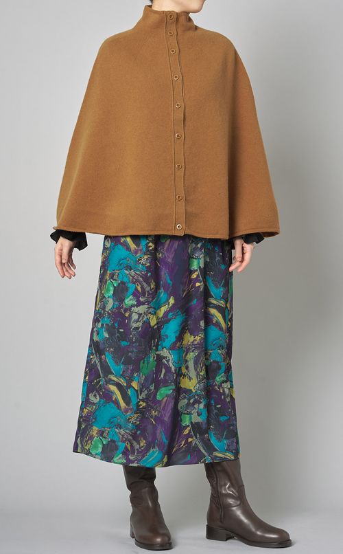 ファインラムホールポンチョ