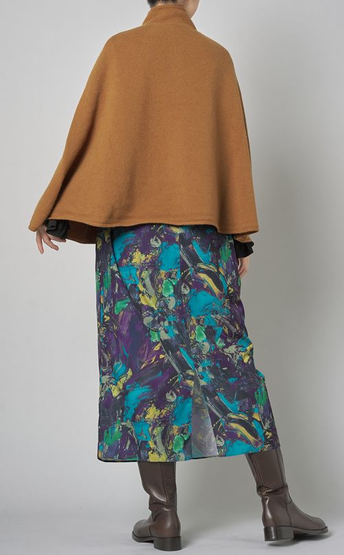 ファインラムホールポンチョ