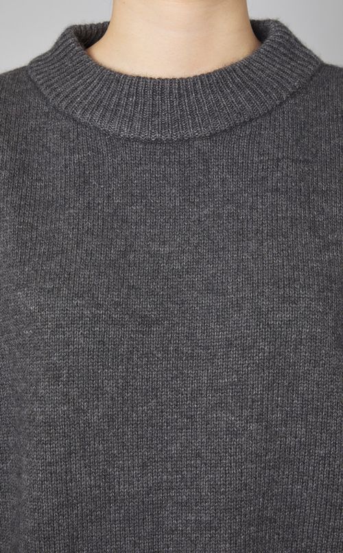 ラムミックスニットプルオーバー