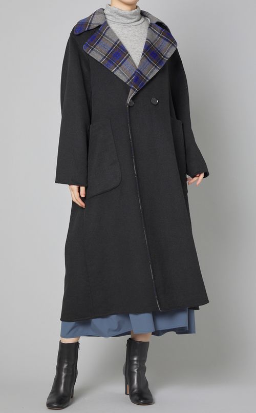 リバーシブルマキシコート