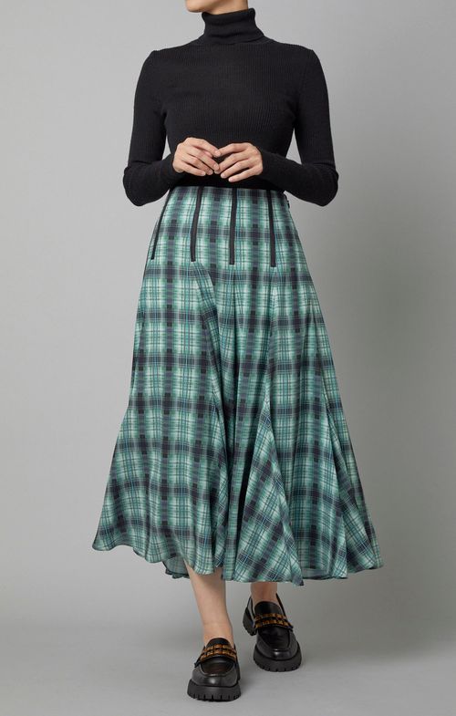 オーセンティックチェックスカート