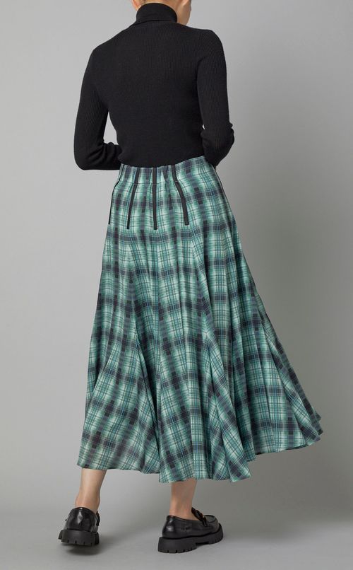 オーセンティックチェックスカート