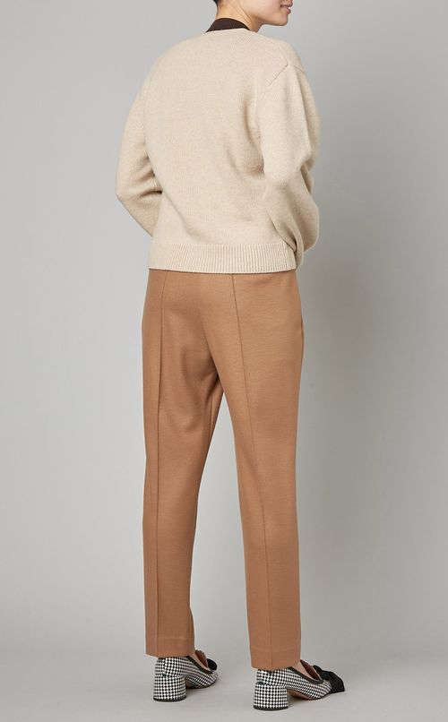 ウールVネックカーディガン