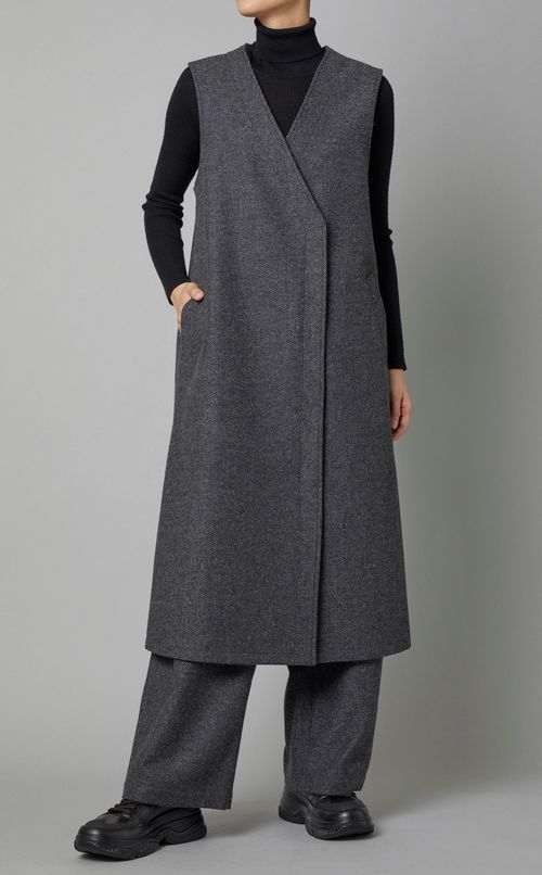 ベルテッドツイードパンツ