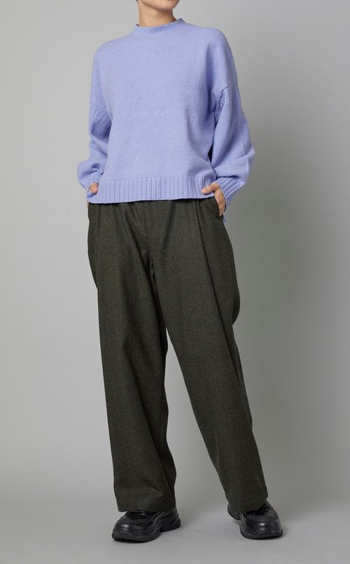 ベルテッドツイードパンツ