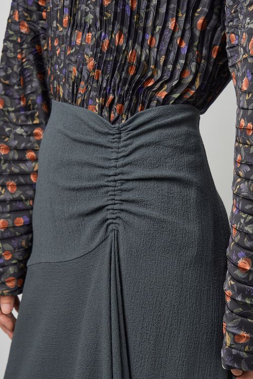 ドレープアシンメトリースカート