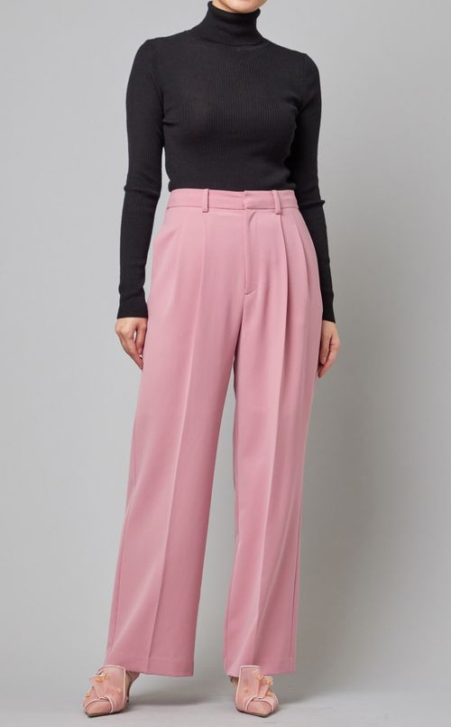 ツイルタックワイドパンツ