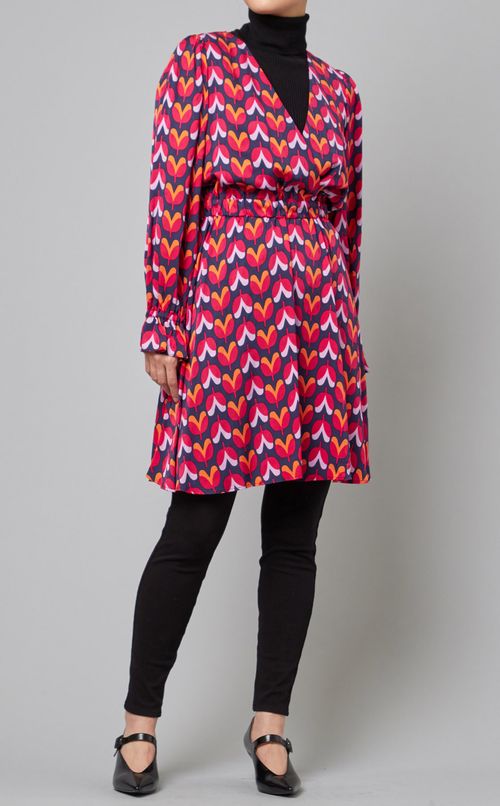 マルチプリントミニワンピース