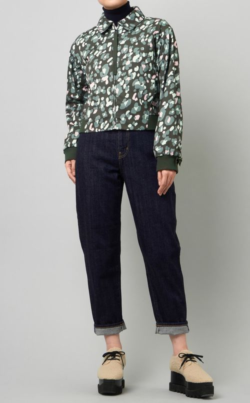 マルチプリントショートブルゾン