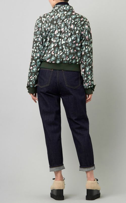 マルチプリントショートブルゾン