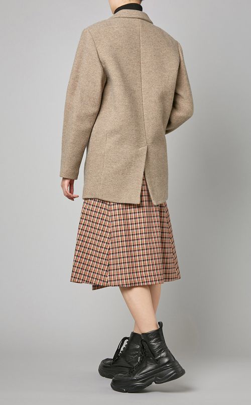 ウールオーバーサイズシングルジャケット