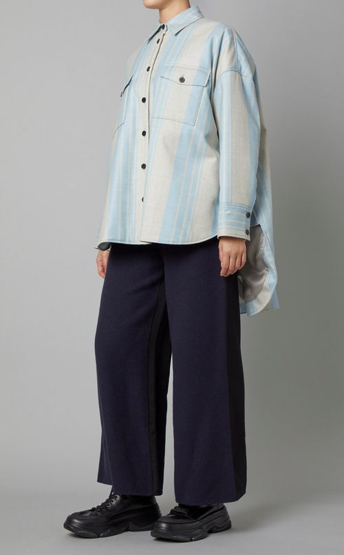 中綿ビッグポケットオーバーシャツ