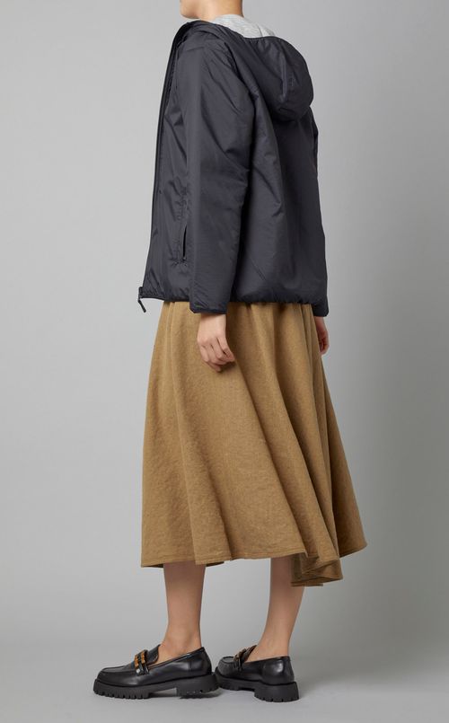 リバーシブルフーディジャケット