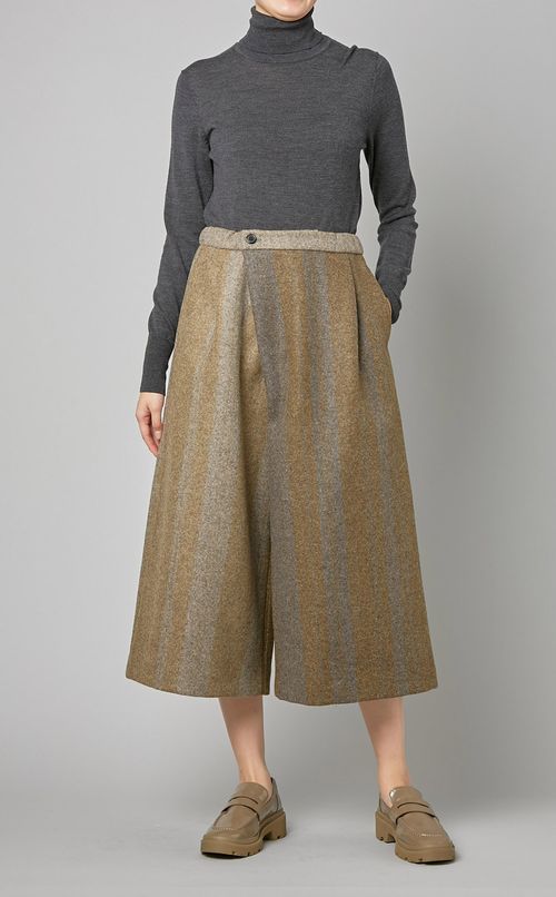 ウールタックキュロット