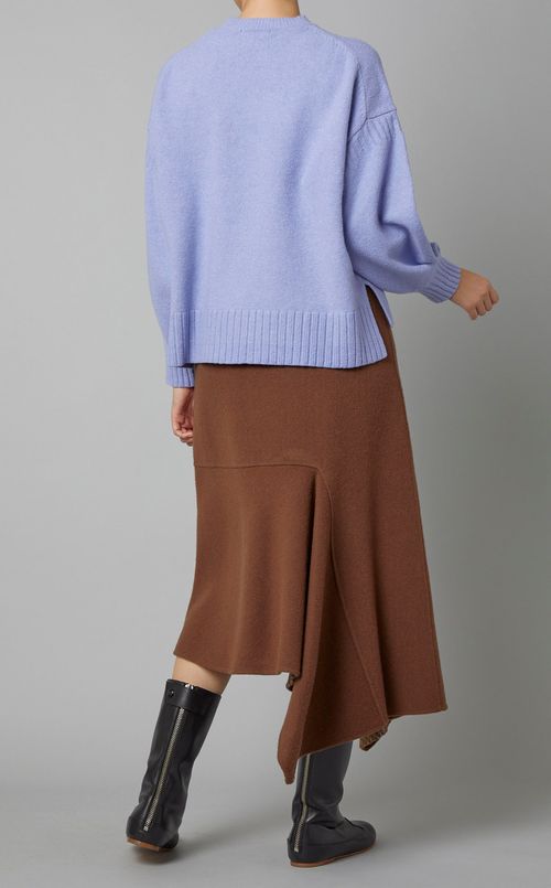 アシンメトリーフレアスカート