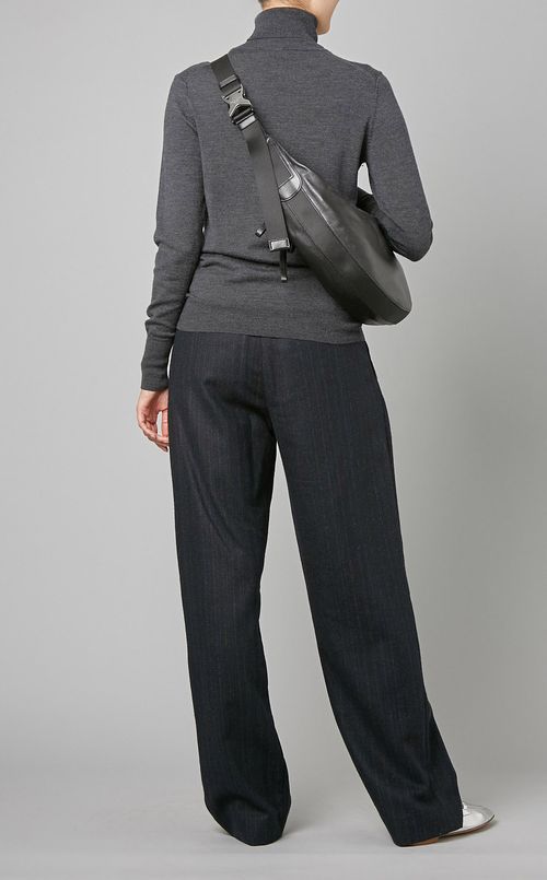 ウールピンストライプパンツ