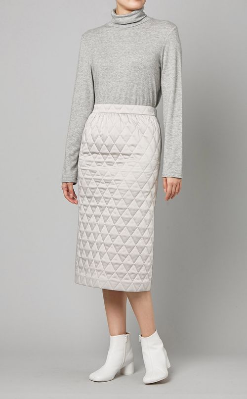 コンビネーションキルティングスカート