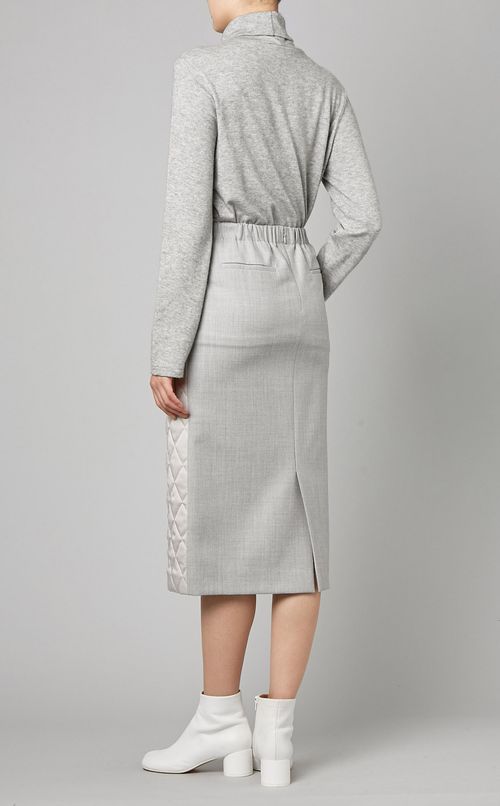 コンビネーションキルティングスカート