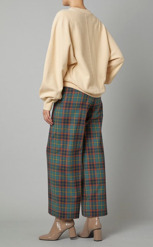 クルーネックドルマンスリーブスウェット