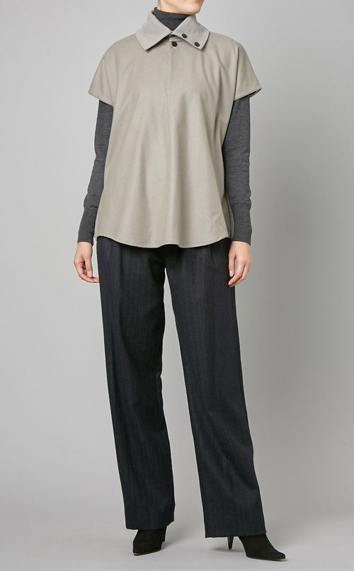 ウールピンストライプパンツ