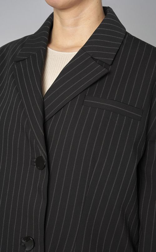 ピンストライプオーバーサイズジャケット