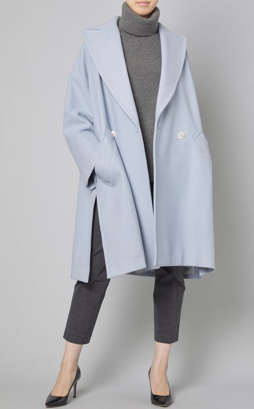 【別注】ウールテーラードAラインコート