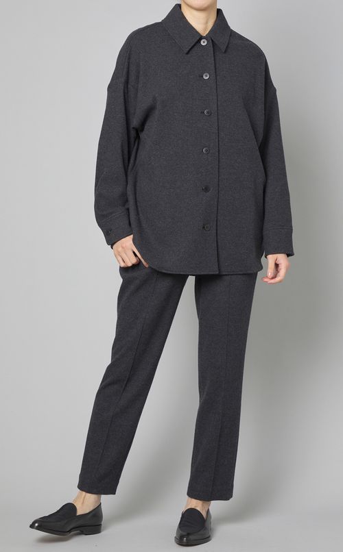 ジャージージャケットシャツ