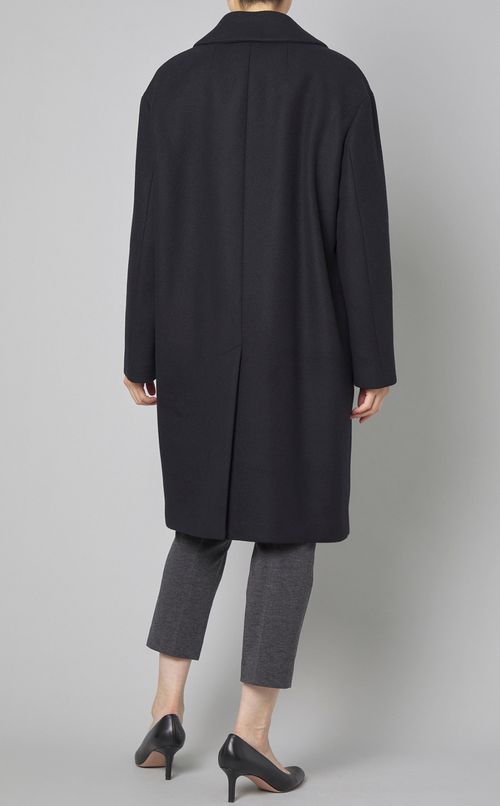 ダブルブレストウールコート