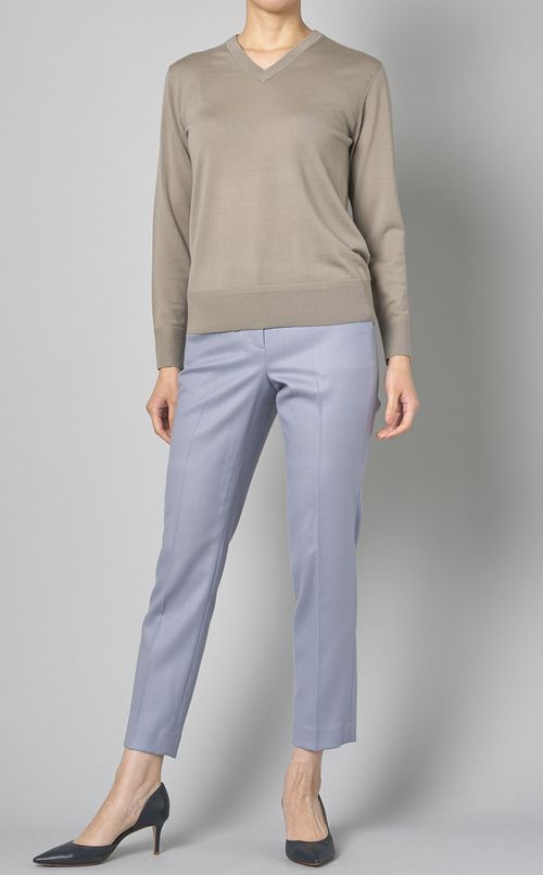 ハイゲージVネックニットプルオーバー