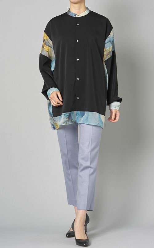 サキソニーセンタープレスパンツ