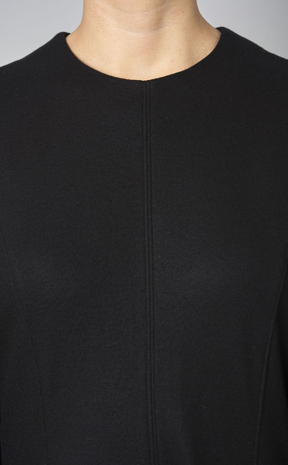 ジャージーフレアスリーブワンピース