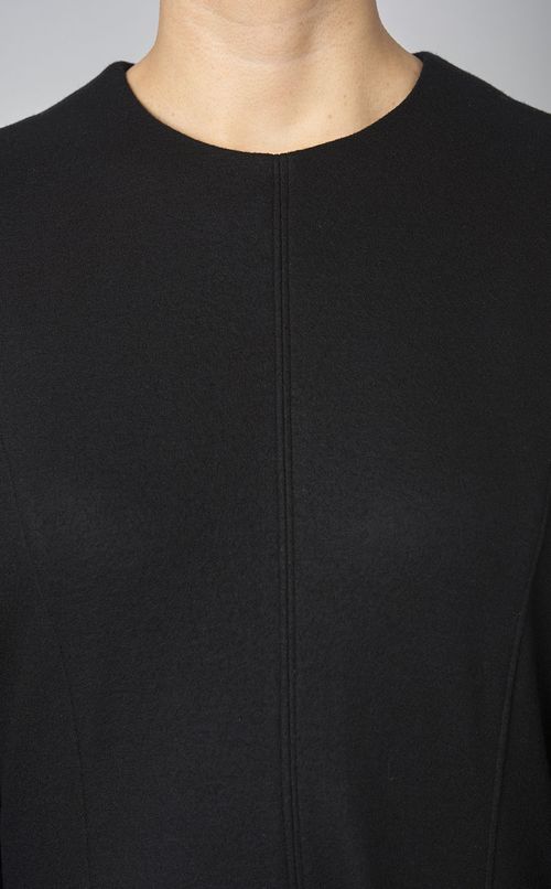 ジャージーフレアスリーブワンピース