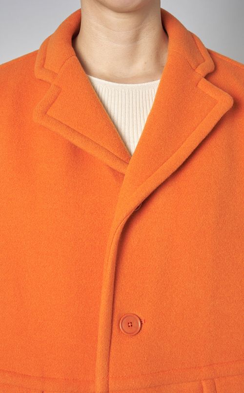 メルトンオーバーサイズコート