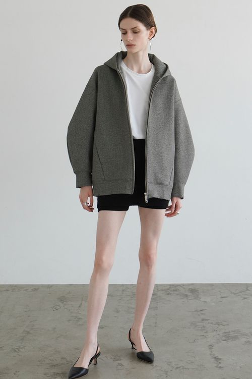 ボンディングフーディブルゾン