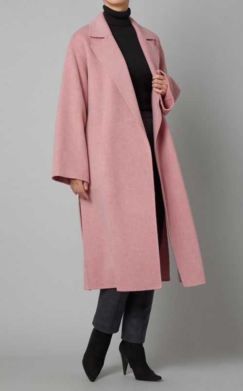 ピンタックスリムストレートパンツ