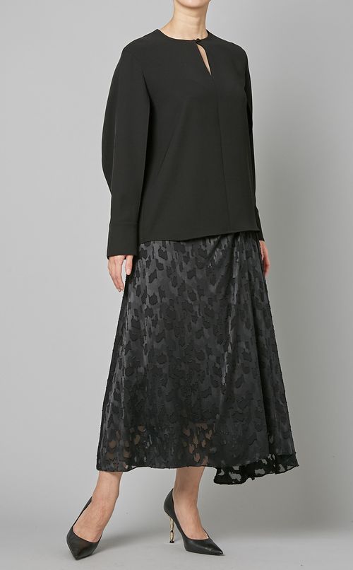 バックヨークプルオーバーシャツ