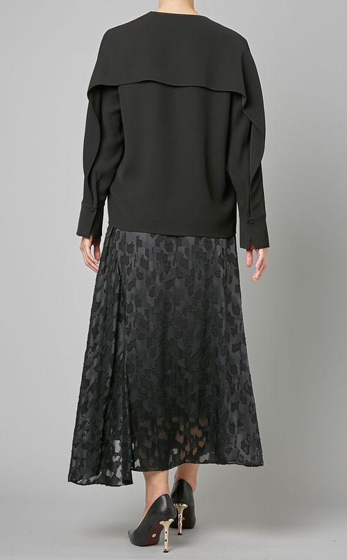 バックヨークプルオーバーシャツ