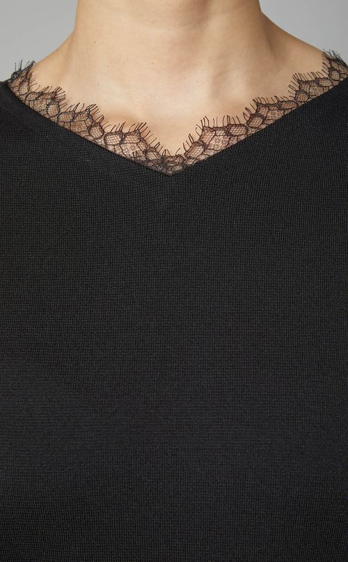 バルキーレーヨンニットワンピース