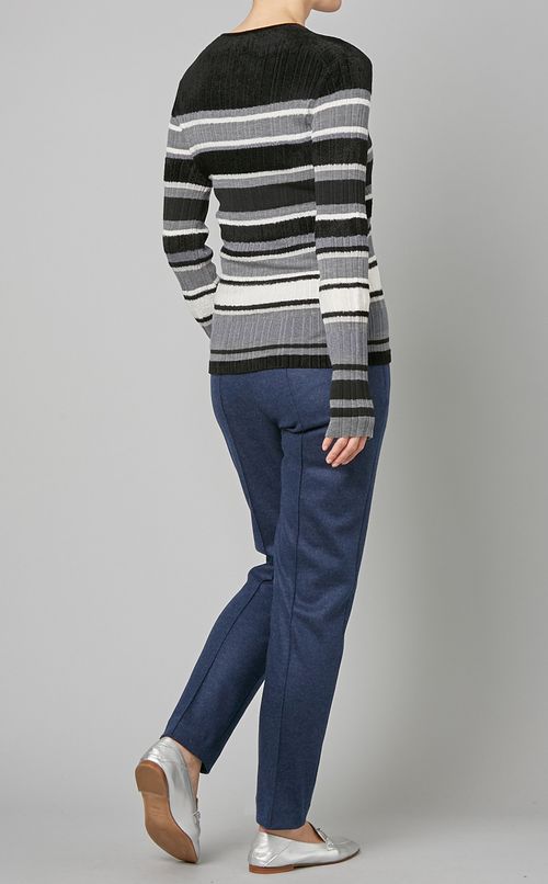 ジャージースリムストレートパンツ