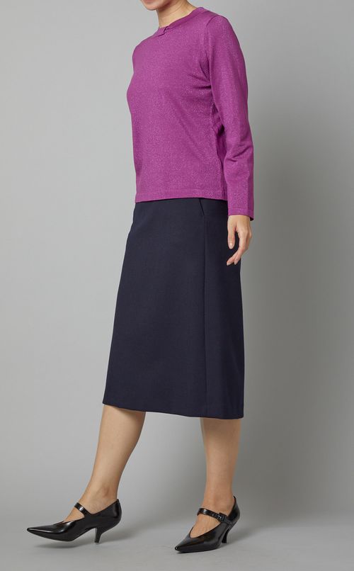 ウールダブルクロススカート