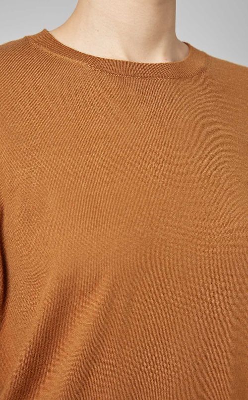 ボリュームスリーブニットプルオーバー