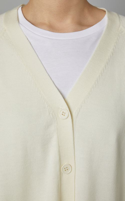 ラグランスリーブAラインカーディガン