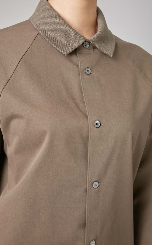 切替ワークジャケットブラウス